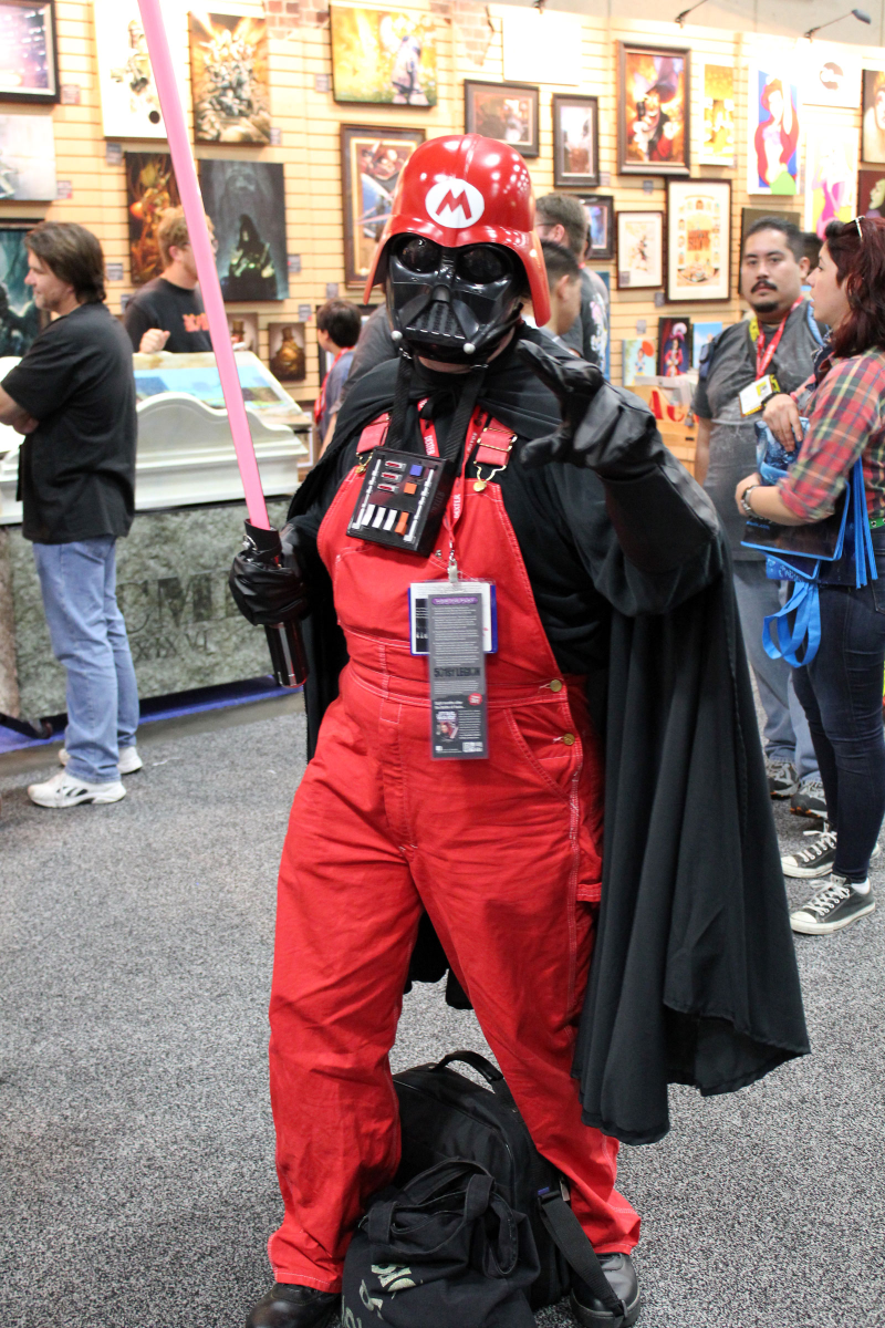 Illustration for article titled The Cosplay of Comic-Con - Day Two: Tinker, Yoshi, Birdo, Spy